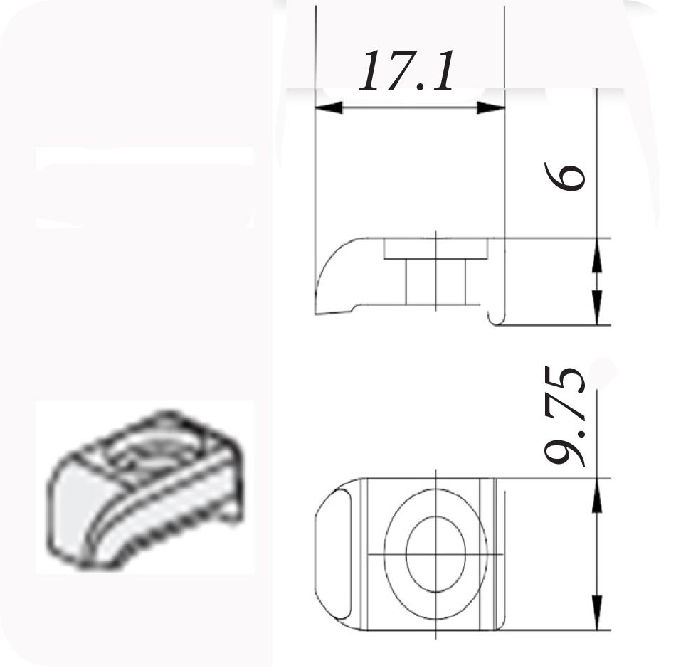 CLAMP: PBC 3 NEG TOOLHOLDER