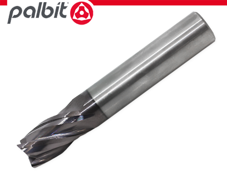 END MILL: 16.0MM CARBIDE 4 FLUTE STANDARD  (PALBIT)