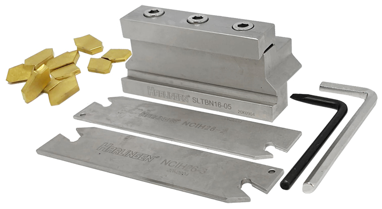 LTA120161 PARTING TOOL KIT: 16.0MM + 2 BLADES x 26MM + TIPS SET - Image 1