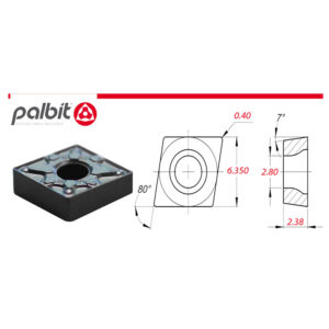 CCMT-060204-MP-R3- PHG115    (PALBIT) TURNING