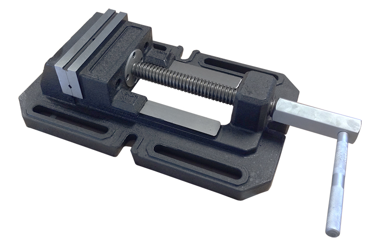 DRILL PRESS VICE: 140MM STEEL JAW H/DUTY LIBO