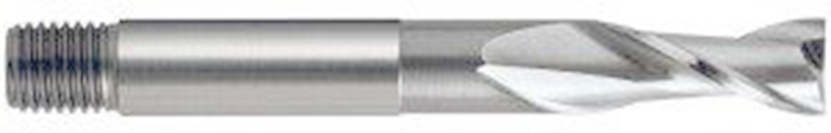 UNIMILL: HSS 1/8"  STD TREADED SHANK