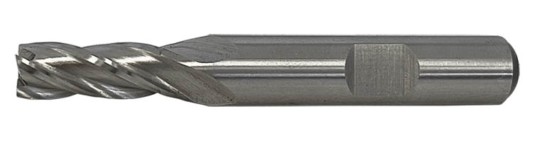 EM-7365008 END MILL: 8.0MM HSS-Co8 4 FLUTE LONG SERIES (HARLINGEN) - Image 1