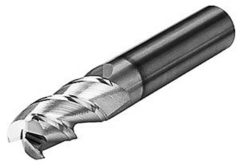 END MILL: 1.00MM CARBIDE 3 FLUTE  STANDARD (USA)