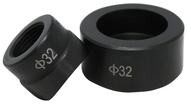 PUNCH & DIE SET: 32.0MM HYDRAULIC ROUND