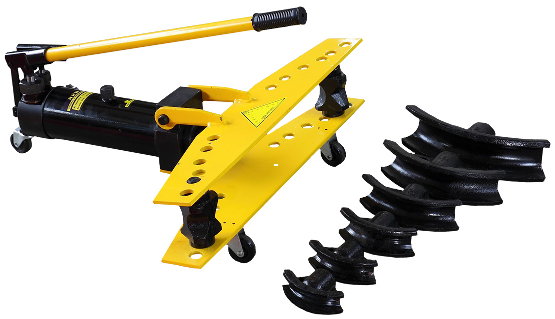 PIPE BENDER: 1/2"- 3" WITH CASTORS &  8PCS FORMERS HHW-3