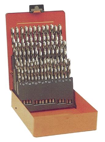 DRILL SET: ETS 1.0 - 13.0MM COBALT M35 25PC