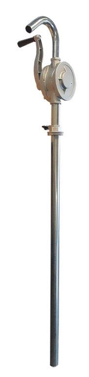 DRUM PUMP: MANUAL 25MM OUTLET ROTARY ALLOY BODY