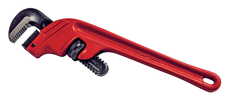 PIPE WRENCH: 36" MALABLE CAST OFFSET MAXPOWER