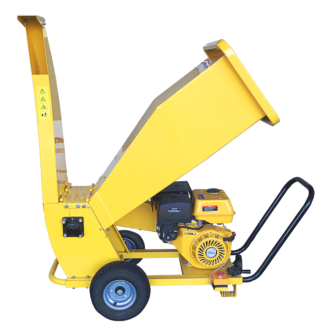 WOOD CHIPPER: WC-100E 420cc 100MM CAPICITY