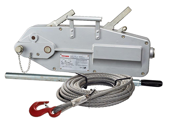 WIRE ROPE  PULLER: 3.2 TON 16MM X 20M WIRE ROPE 1-3 items
