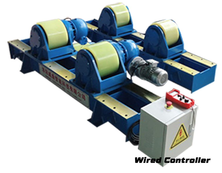 WELDING ROTATOR SET: 120 TON 1000-6500MM POWERED + IDLER