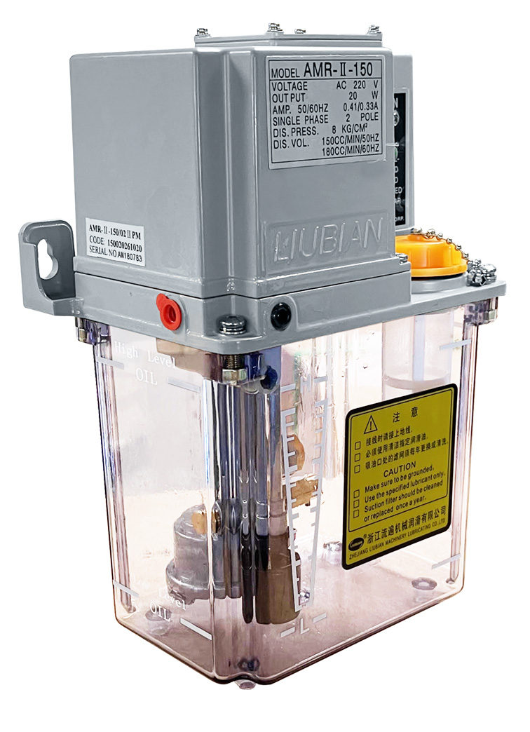 OIL LUBRICATION PUMP: 2LTR VOLUMETRIC TYPE WITH TIMER