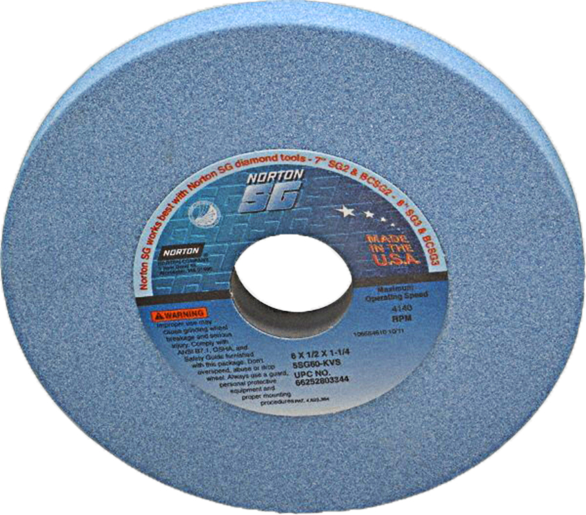 GRINDING WHEEL: 250 X 32 X 31.75MM A60  ALUMINUM OXIDE