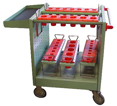 CNC TOOL TROLLEY: BT40 30 TOOLS (OPEN STAND)