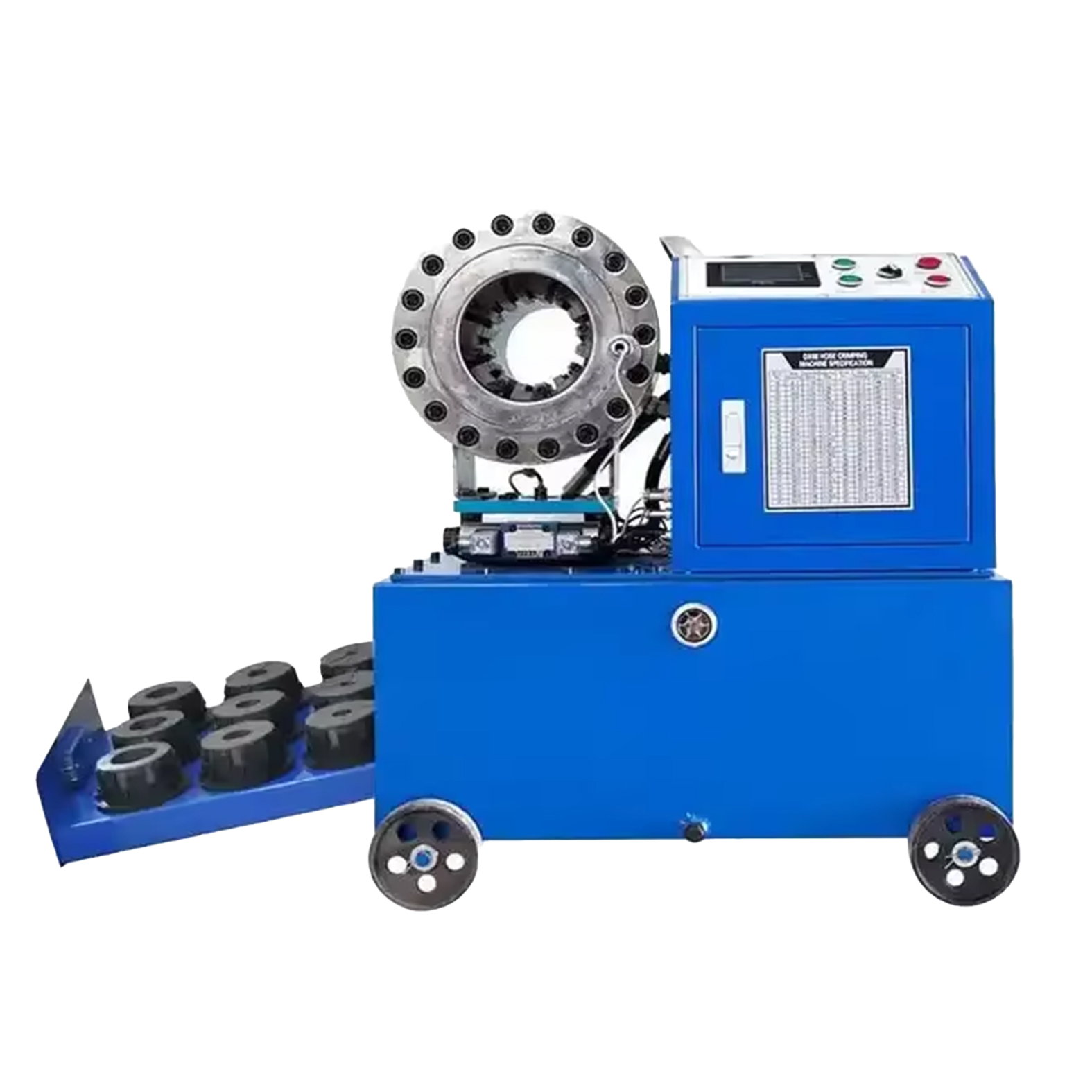 HYDRAULIC HOSE CRIMPER: RANGE 4-51MM 230V 1PH 502A