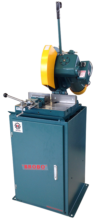 CUT OFF SAW: BROBO SUPER S400G V/SPD INC STAND (NEW)